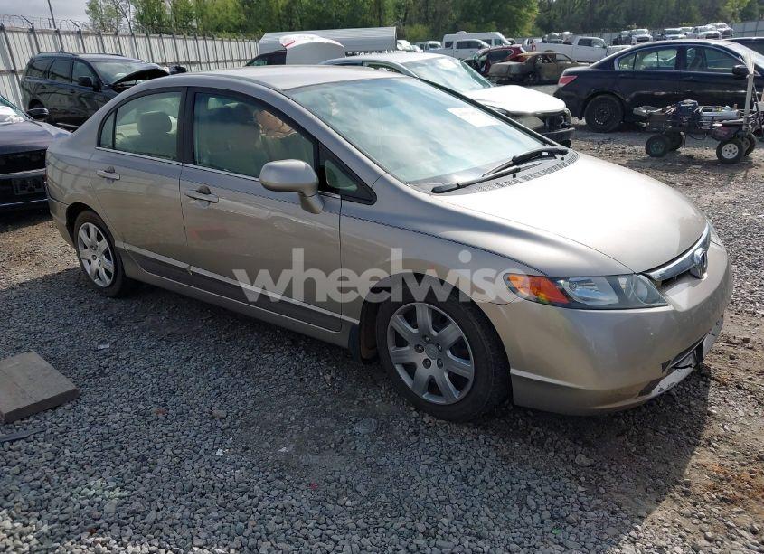 2006 Honda Civic LX (VIN 1HGFA16596L112806) main photo