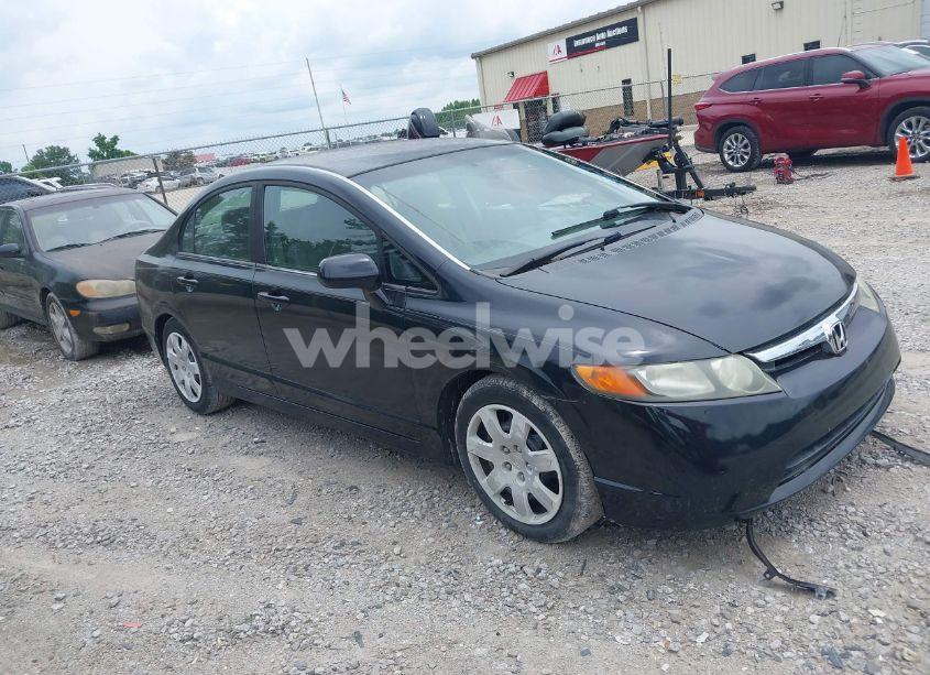 2007 Honda Civic LX (VIN 1HGFA16597L012836) main photo