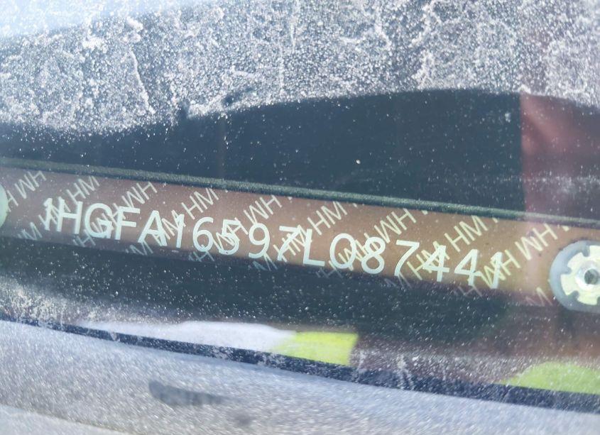 Photo 9 of 2007 Honda Civic LX (VIN 1HGFA16597L087441)