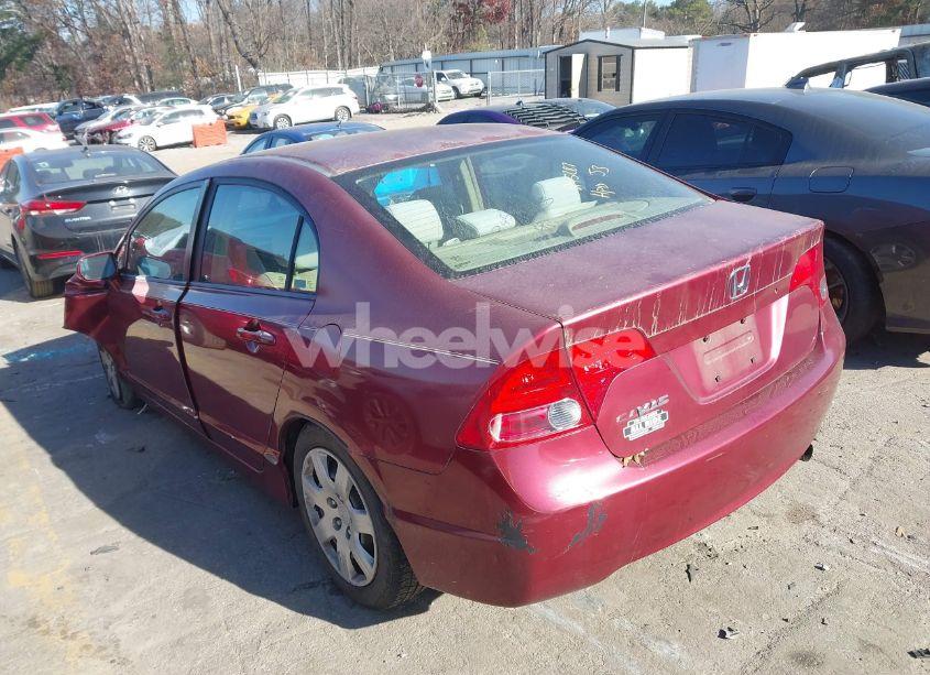 Photo 3 of 2007 Honda Civic LX (VIN 1HGFA16597L123788)