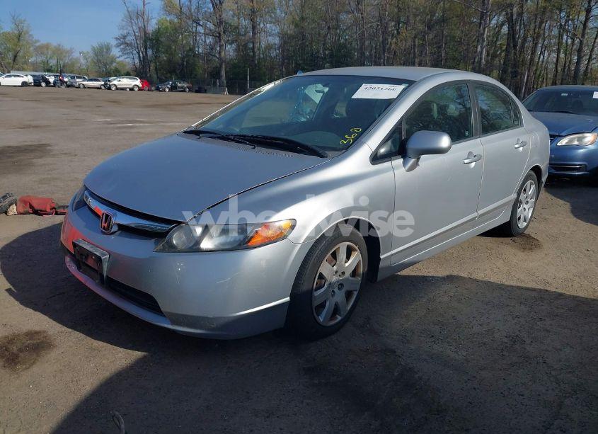 Photo 2 of 2008 Honda Civic LX (VIN 1HGFA16598L083343)