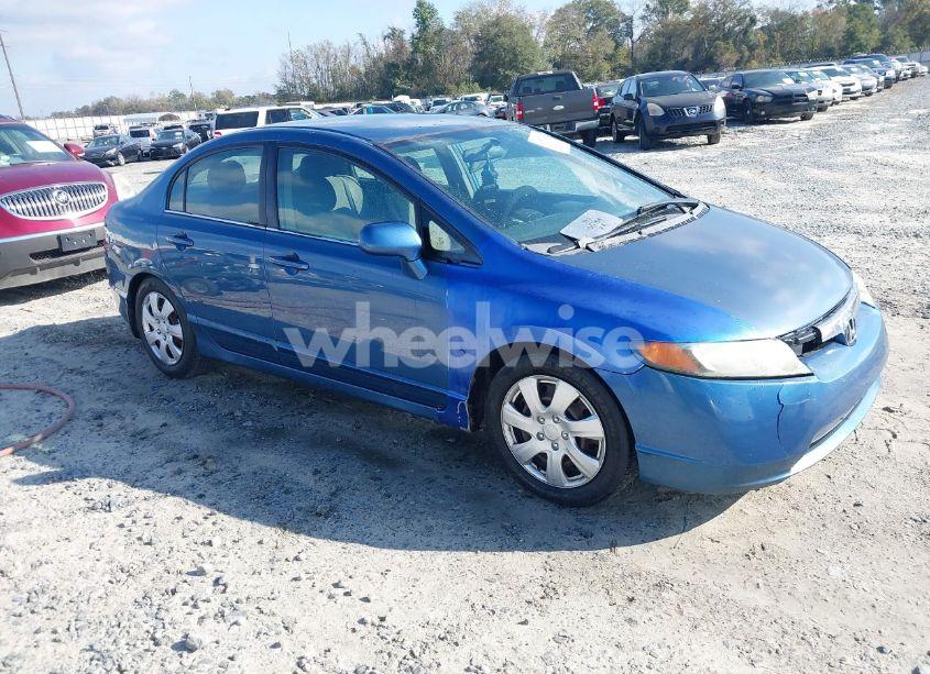 2007 Honda Civic LX (VIN 1HGFA165X7L005331) main photo