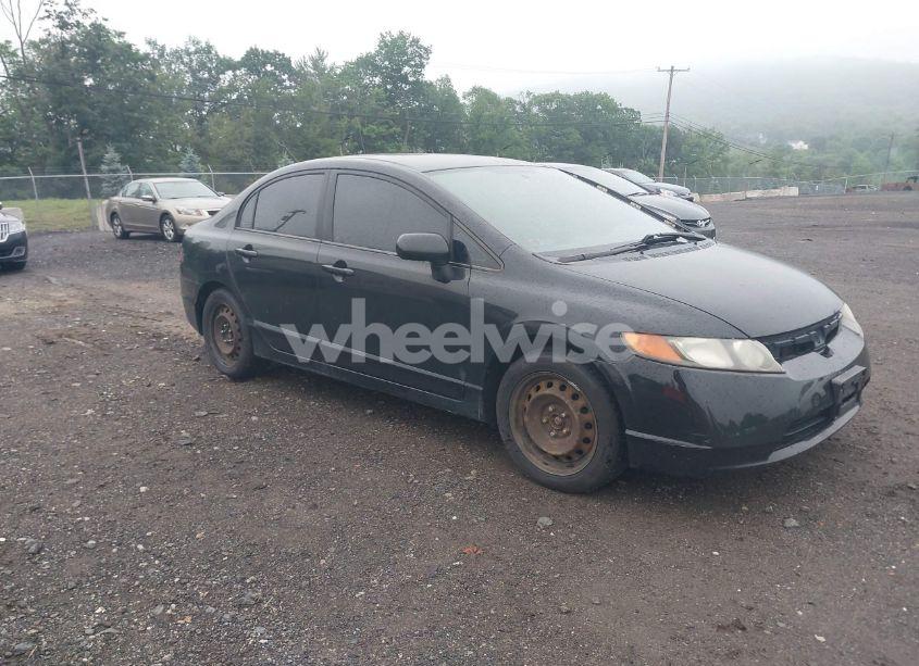 2007 Honda Civic LX (VIN 1HGFA165X7L037177) main photo