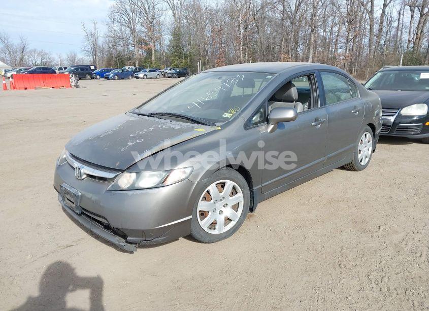 Photo 2 of 2007 Honda Civic LX (VIN 1HGFA165X7L073547)
