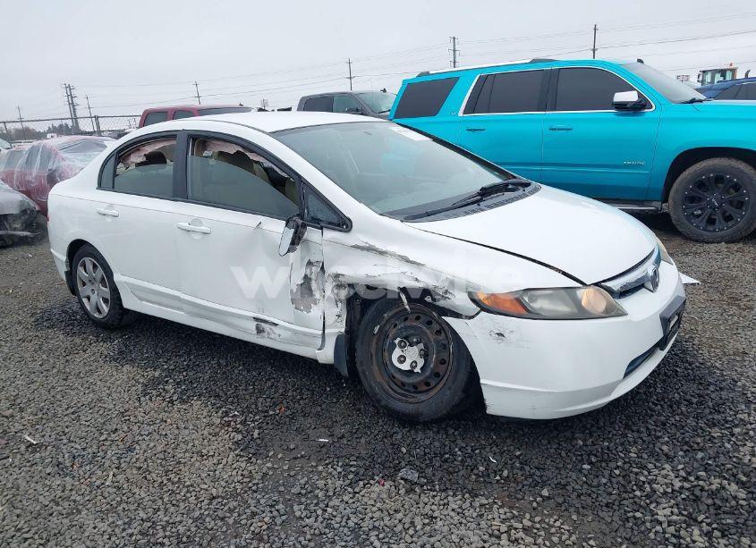 2007 Honda Civic LX (VIN 1HGFA165X7L121323) main photo