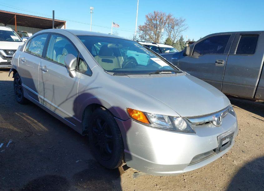 2007 Honda Civic LX (VIN 1HGFA165X7L137845) main photo