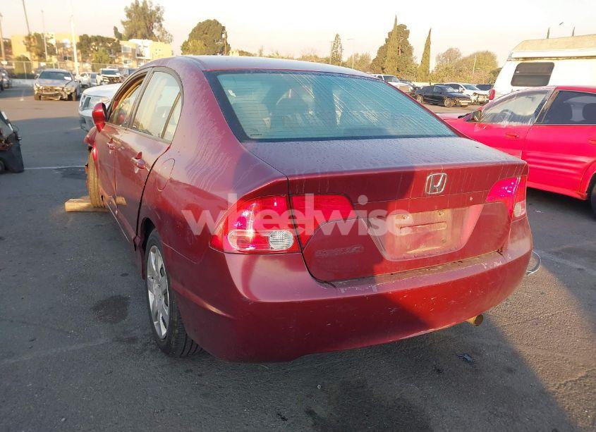 Photo 3 of 2008 Honda Civic LX (VIN 1HGFA165X8L040534)