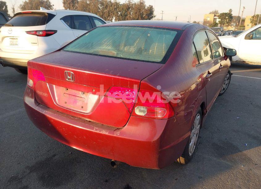 Photo 4 of 2008 Honda Civic LX (VIN 1HGFA165X8L040534)