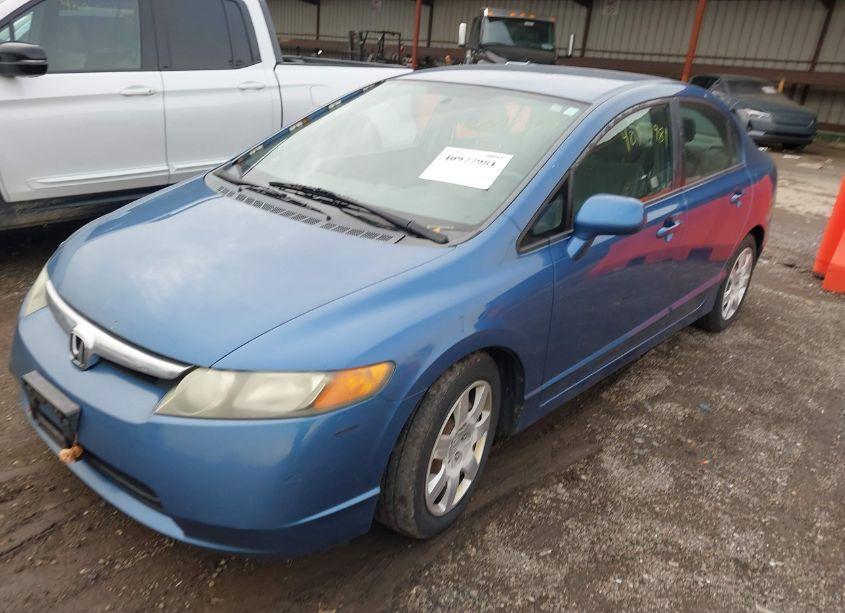 Photo 2 of 2008 Honda Civic LX (VIN 1HGFA165X8L096621)