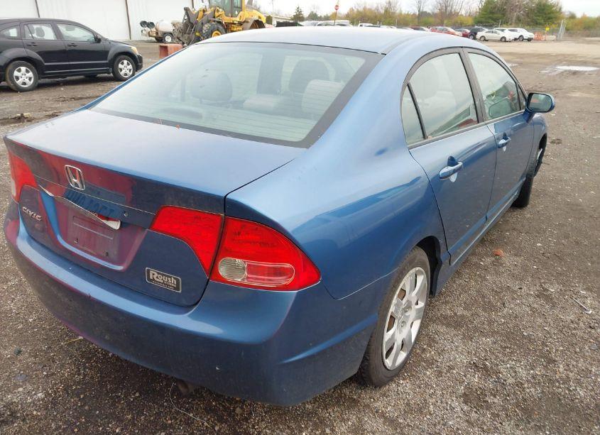 Photo 4 of 2008 Honda Civic LX (VIN 1HGFA165X8L096621)