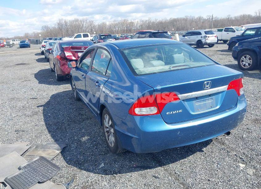Photo 3 of 2009 Honda Civic EX (VIN 1HGFA16819L020037)