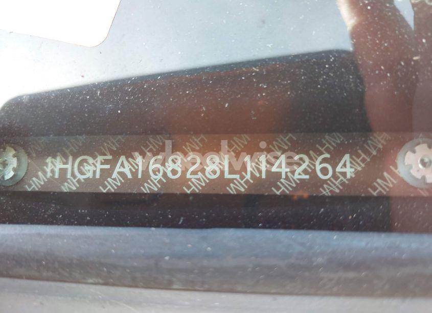 Photo 17 of 2008 Honda Civic EX (VIN 1HGFA16828L114264)