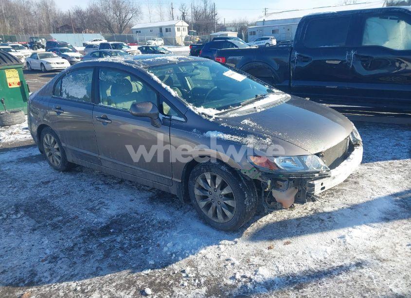 2009 Honda Civic EX (VIN 1HGFA16839L005247) main photo