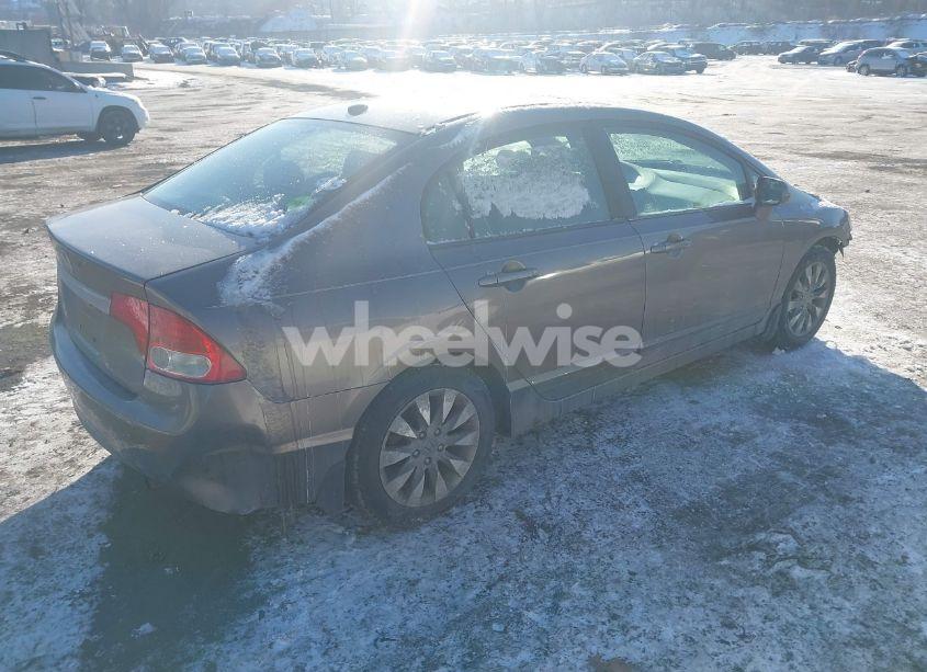 Photo 4 of 2009 Honda Civic EX (VIN 1HGFA16839L005247)