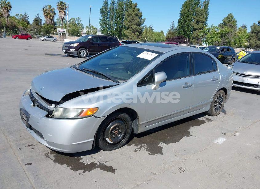 Photo 2 of 2007 Honda Civic EX (VIN 1HGFA16857L046993)
