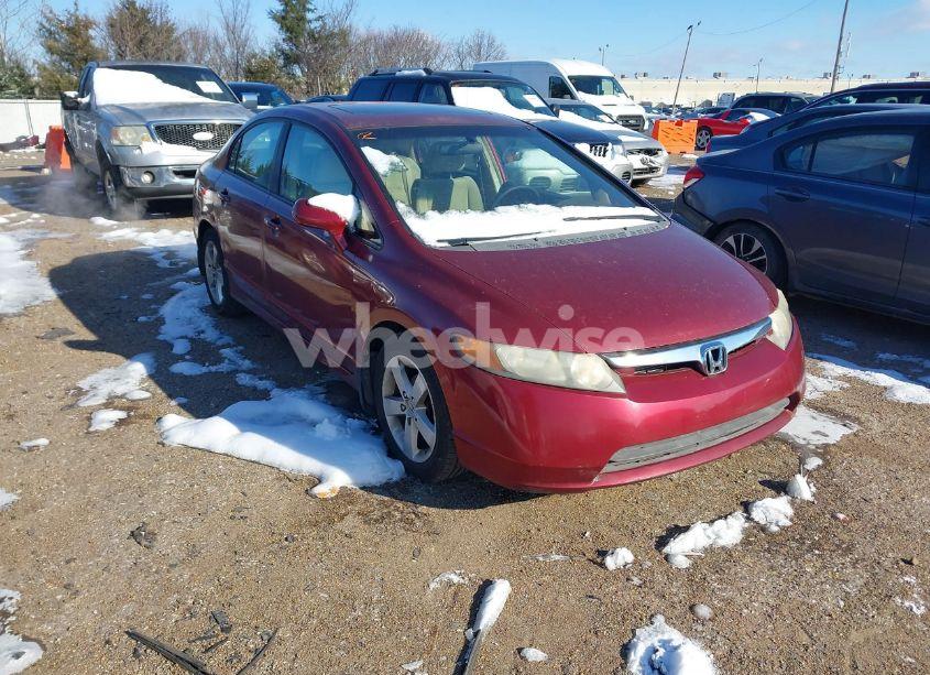 2008 Honda Civic EX (VIN 1HGFA16868L087246) main photo