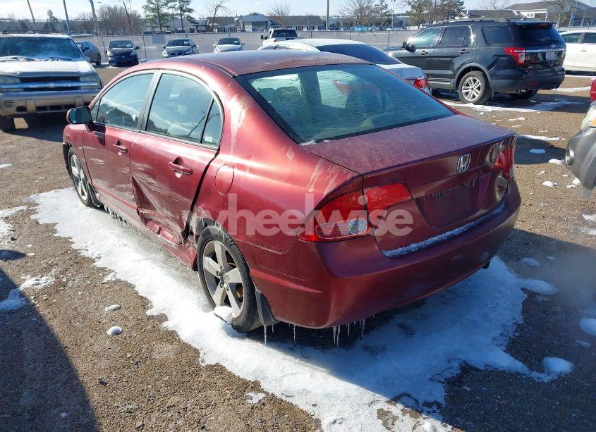Photo 3 of 2008 Honda Civic EX (VIN 1HGFA16868L087246)