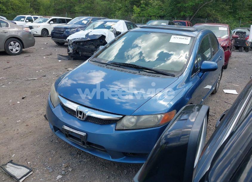 Photo 2 of 2009 Honda Civic EX (VIN 1HGFA16869L002259)
