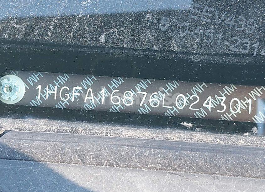 Photo 9 of 2006 Honda Civic EX (VIN 1HGFA16876L024301)