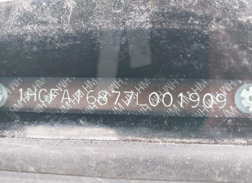 Photo 9 of 2007 Honda Civic EX (VIN 1HGFA16877L001909)