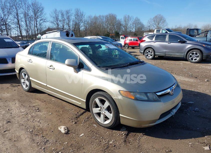 2007 Honda Civic EX (VIN 1HGFA16877L127445) main photo