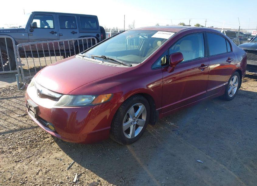 Photo 2 of 2008 Honda Civic EX (VIN 1HGFA16878L041201)