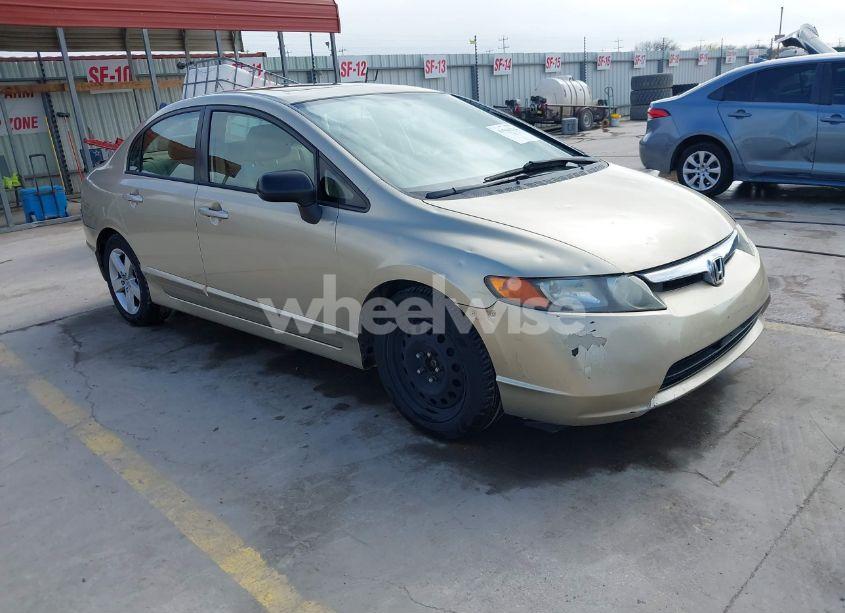 2007 Honda Civic EX (VIN 1HGFA16887L012384) main photo