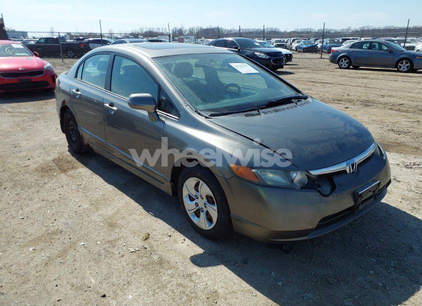 2007 Honda Civic EX (VIN 1HGFA16887L088333) main photo