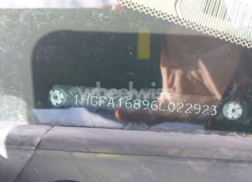 Photo 9 of 2006 Honda Civic EX (VIN 1HGFA16896L022923)