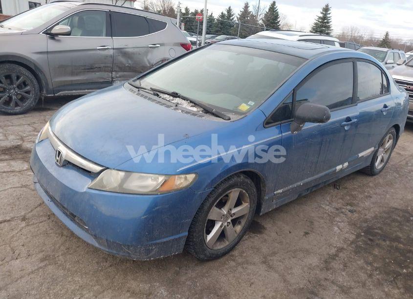 Photo 2 of 2008 Honda Civic EX (VIN 1HGFA16898L101401)