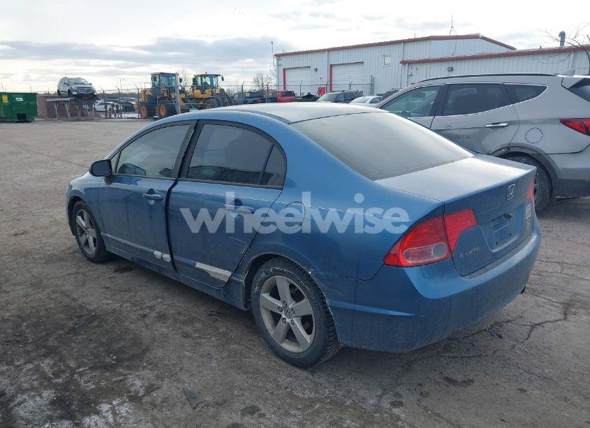 Photo 3 of 2008 Honda Civic EX (VIN 1HGFA16898L101401)