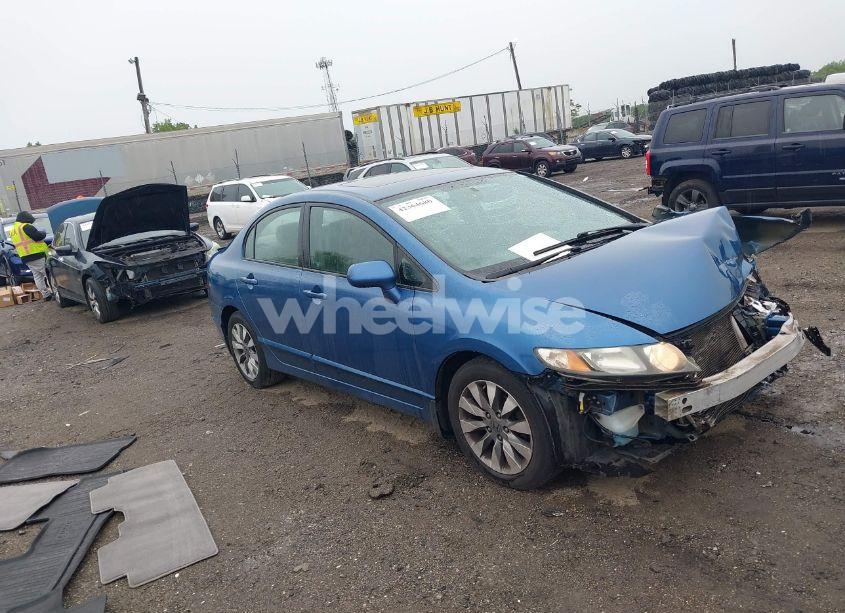 2009 Honda Civic EX (VIN 1HGFA16899L009383) main photo