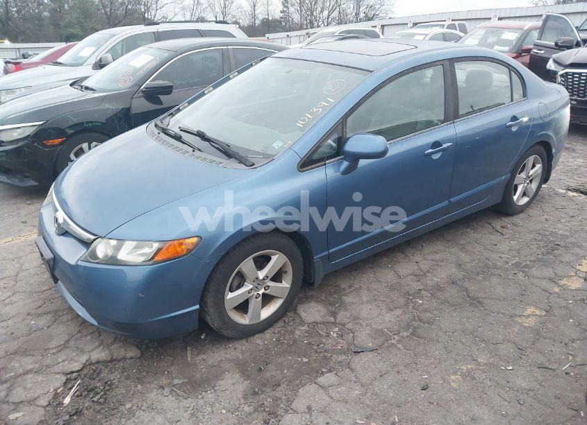 Photo 2 of 2008 Honda Civic EX (VIN 1HGFA168X8L101391)