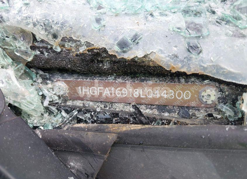 Photo 9 of 2008 Honda Civic EX-L (VIN 1HGFA16918L044300)