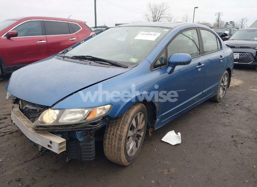 Photo 2 of 2009 Honda Civic EX-L (VIN 1HGFA16919L008401)