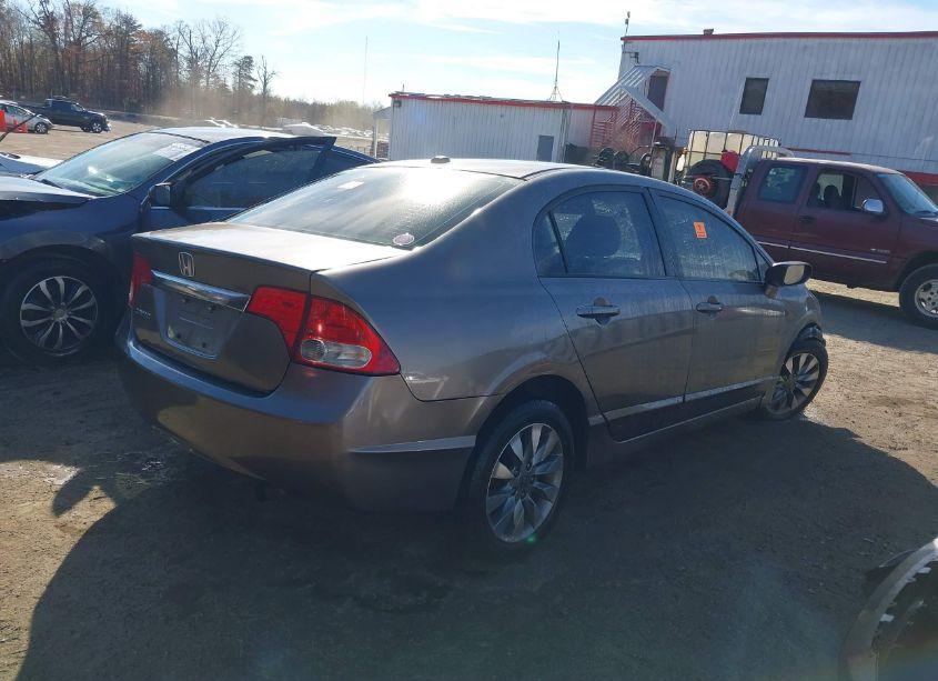 Photo 4 of 2009 Honda Civic EX-L (VIN 1HGFA16939L003412)
