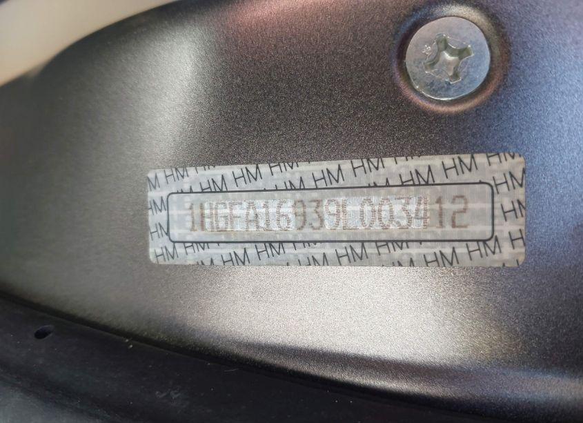 Photo 9 of 2009 Honda Civic EX-L (VIN 1HGFA16939L003412)