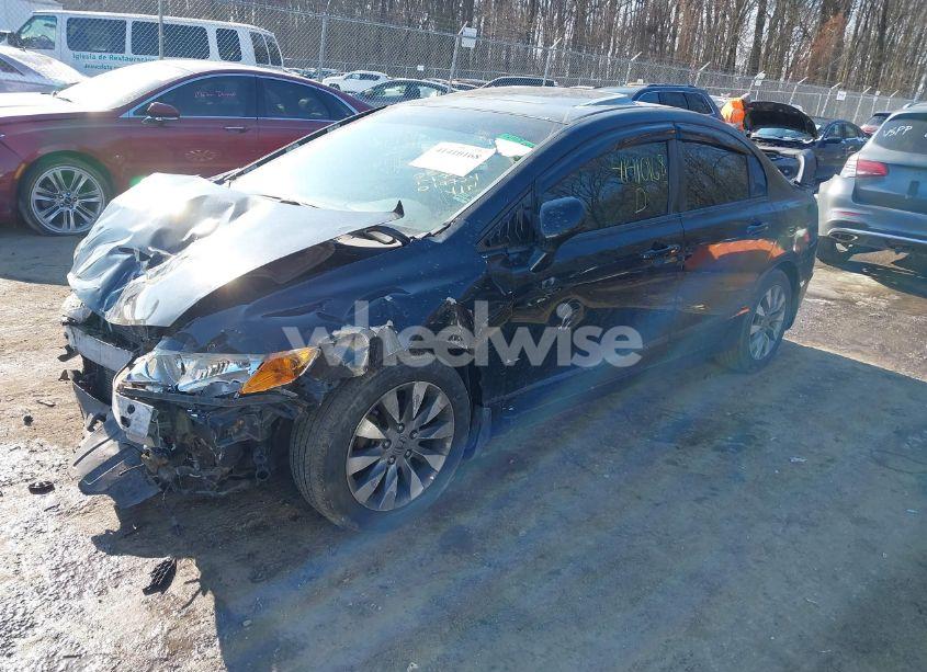 Photo 2 of 2009 Honda Civic EX-L (VIN 1HGFA16939L019724)