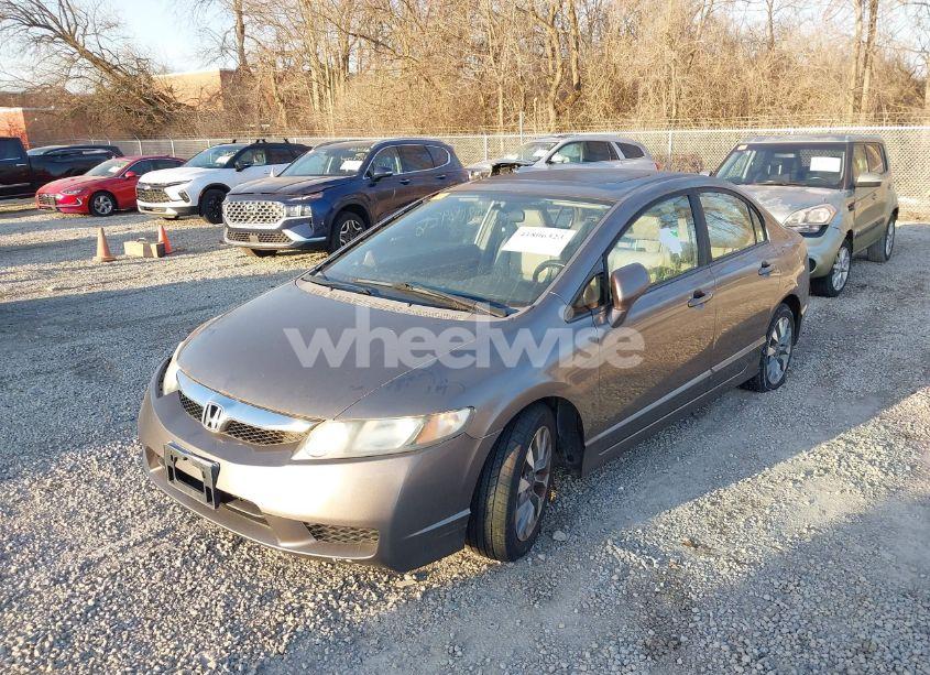 Photo 2 of 2009 Honda Civic EX-L (VIN 1HGFA16949L028755)