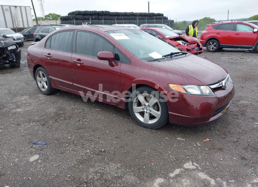 2008 Honda Civic EX-L (VIN 1HGFA169X8L089039) main photo