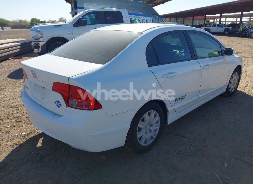 Photo 4 of 2007 Honda Civic GX (VIN 1HGFA46587L000212)