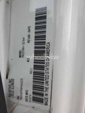 Photo 5 of 2015 INTERNATIONAL PROSTAR SEMI TRUCK N/A (VIN 1HSDJAPR4FH531275)