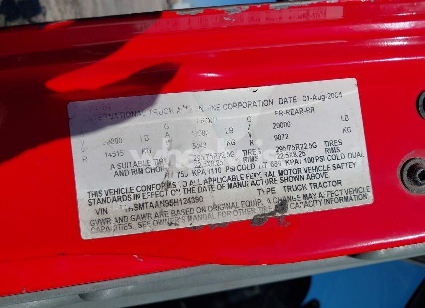 Photo 8 of 2005 International 4000 4400 (VIN 1HSMTAAN95H124390)
