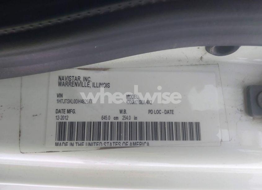 Photo 8 of 2013 International 4000 4300 (VIN 1HTJTSKL0DH482977)