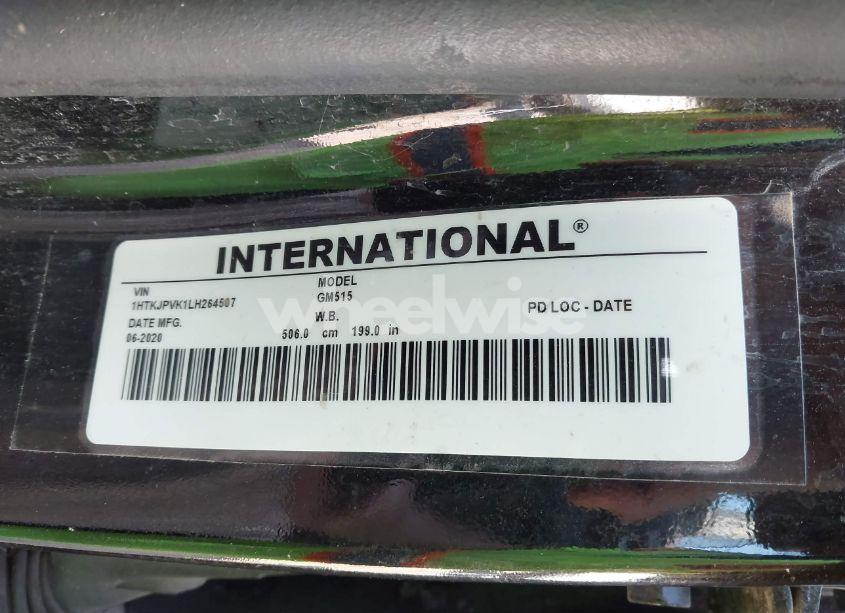 Photo 8 of 2020 Chevrolet Silverado 6500HD 1WT (VIN 1HTKJPVK1LH264507)