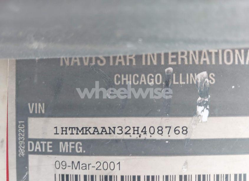 Photo 8 of 2002 International 4000 4400 (VIN 1HTMKAAN32H408768)