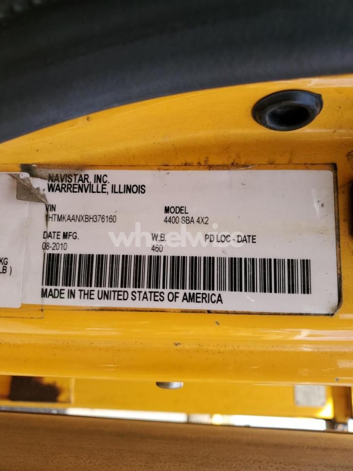 Photo 10 of 2011 INTERNATIONAL 4400 BUCKET TRUCK (VIN 1HTMKAANXBH376160)