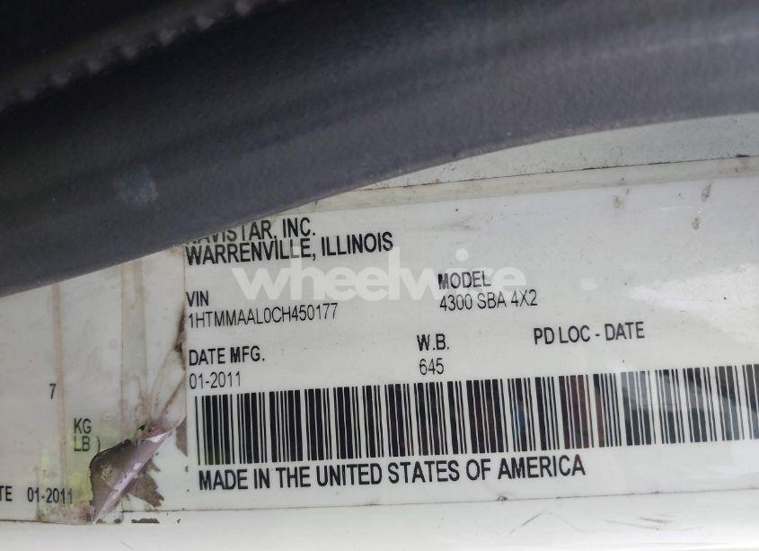 Photo 8 of 2012 International 4000 4300 (VIN 1HTMMAAL0CH450177)