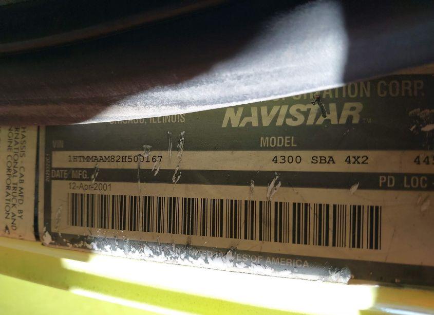 Photo 8 of 2002 International 4000 4300 (VIN 1HTMMAAM82H500167)