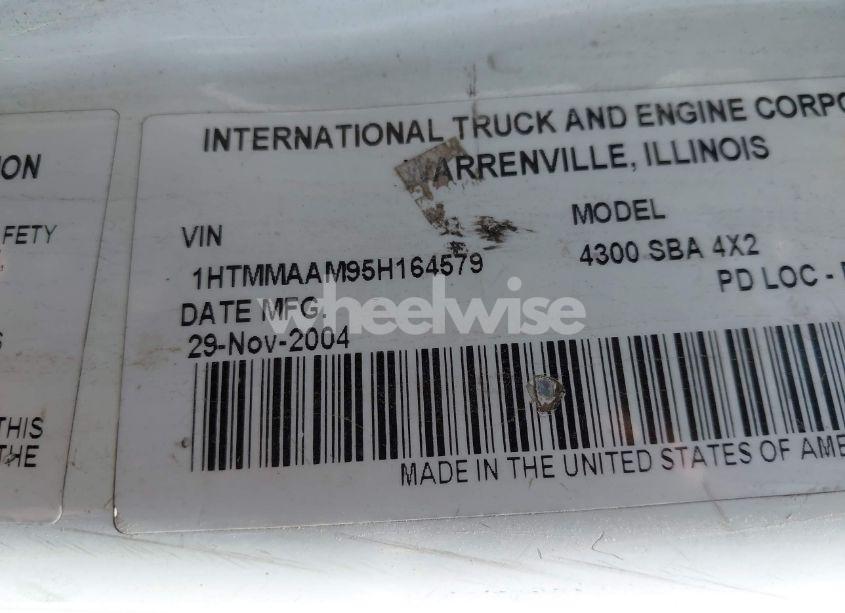 Photo 8 of 2005 International 4000 4300 (VIN 1HTMMAAM95H164579)